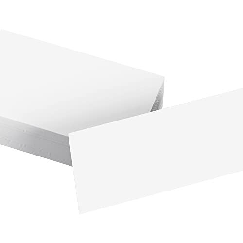 Reskid Unlined Paper Strips - Thick Paper - 80lb Cardstock - 2 x 25 Inches, White, Pack of 100 - Ideal for Classrooms, Offices, or Homes (2x25) - Image 4