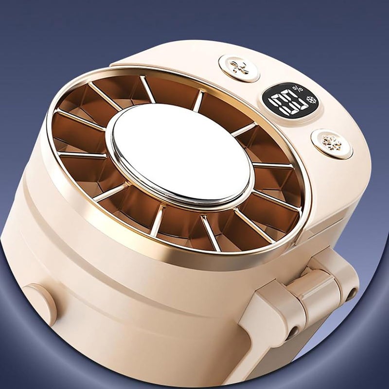 Portable Rechargeable Waist Worn Neck Fan  Personal Cooling Fan for Outdoor Adventures - Image 3