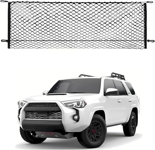 Leezhen Envelope Style Automotive Elastic Trunk Mesh Cargo Net Compatible with 2008 to 2022 2023 2024 2025 2026 Toyota Sequoia - Image 1