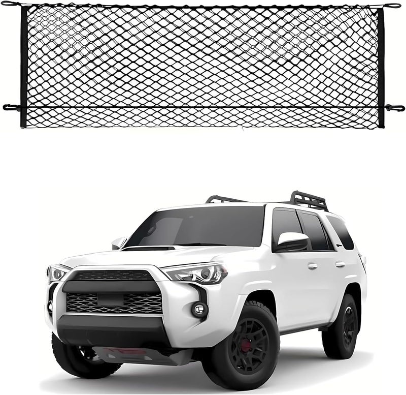 Leezhen Envelope Style Automotive Elastic Trunk Mesh Cargo Net Compatible with 2008 to 2022 2023 2024 2025 2026 Toyota Sequoia - Image 3