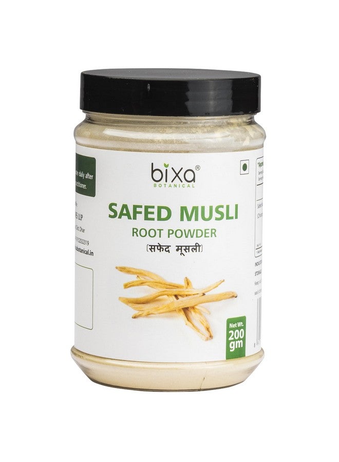bixa BOTANICAL Safed Musli Powder - 200gm, Pack of 1 (Chlorophytum Borivillianum) | Stamina, Vitality/Vigour & Natural Immunity booster - Image 1