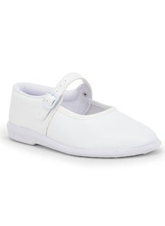 Liberty Girls White Ballerina Shoes - Liberty  - Image 1