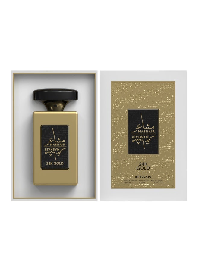FAAN Mashair 24K Gold Unisex Eau De Parfum, 100ML - Image 2