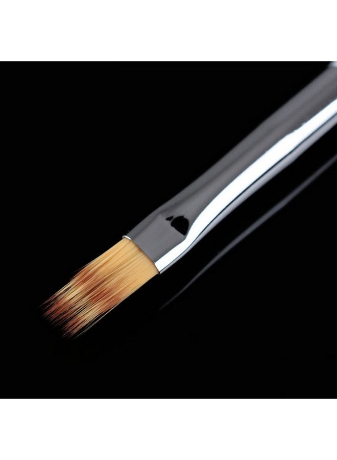 LWBTOSEE 2Pcs Nail Ombre Brush Nail Art Painting Pen Brush Uv Gel Polish Gradient Color Rhinestone Crystal Acrylic Nail Drawing Pen - Image 4