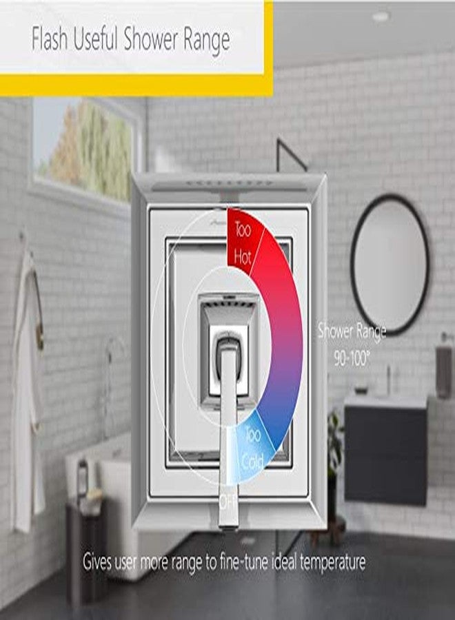 أميركان ستاندارد طقم زينة دش Colony PRO من American Standard TU075507.295 مع خرطوشة، نيكل مصقول - Image 2