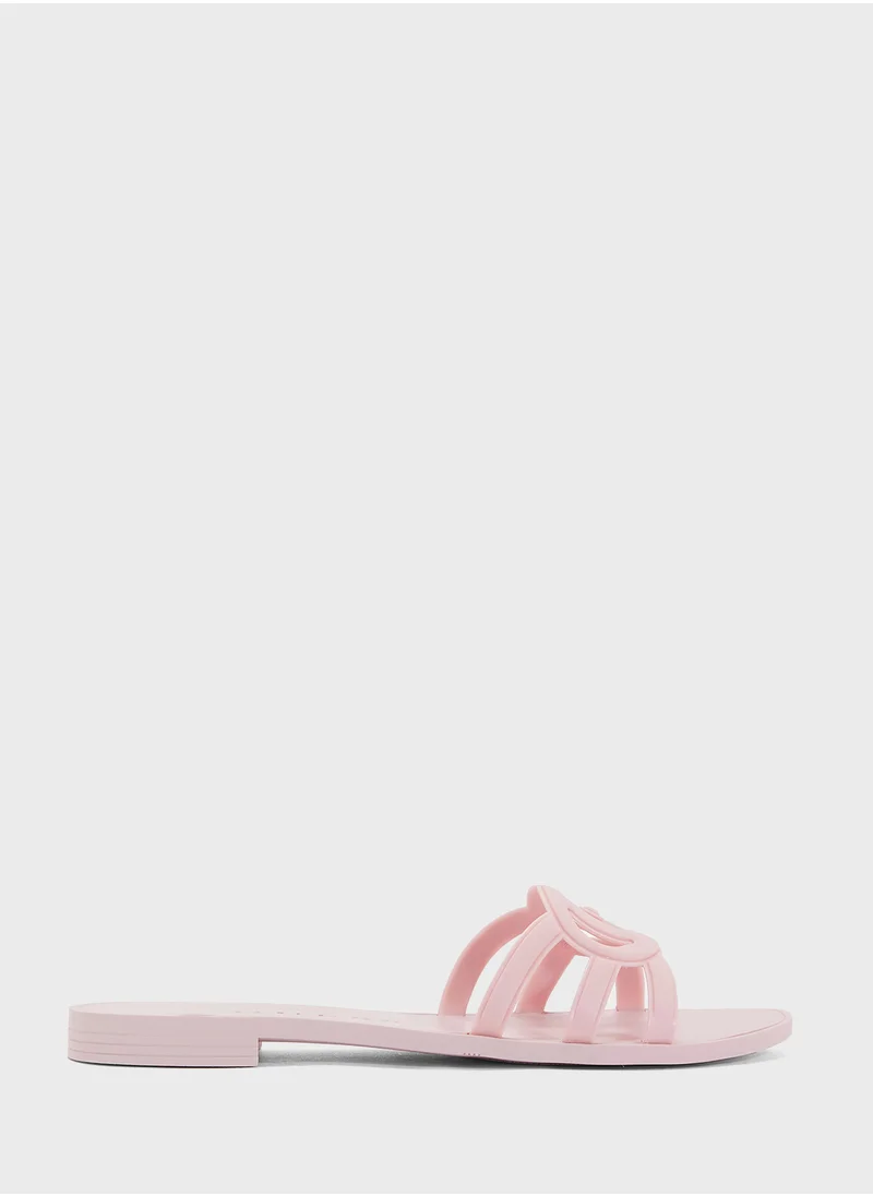 GUESS Multi Strap Low Heel Sandals
