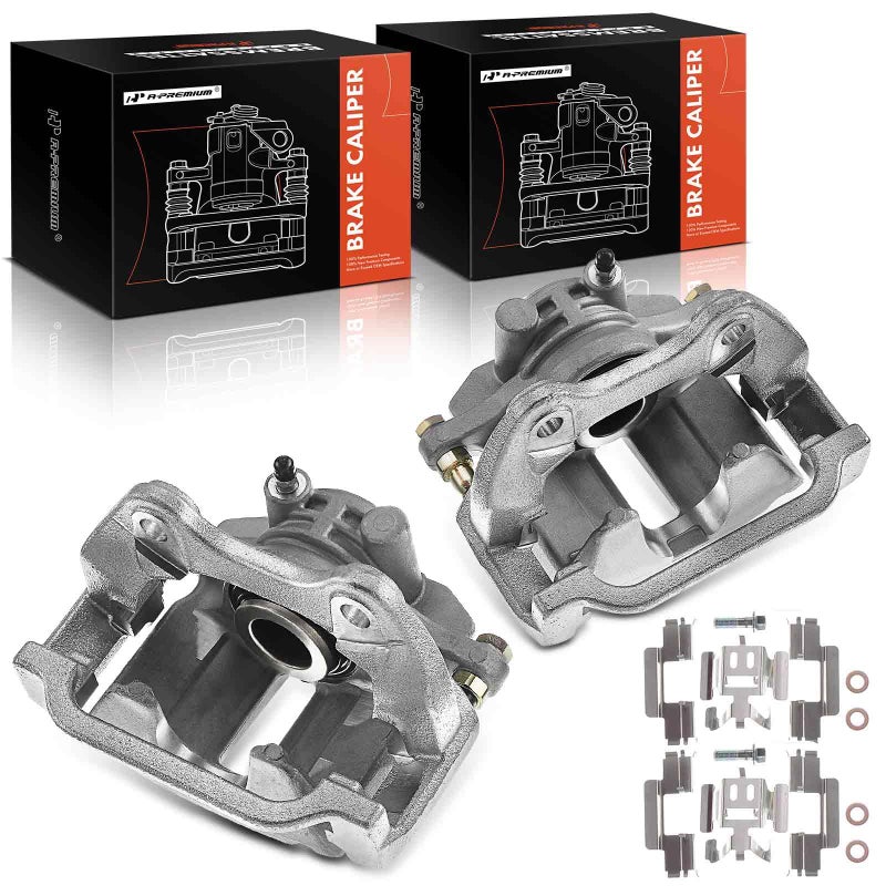 A-Premium APremium Brake Caliper Assembly Replacement for Cadillac DeVille DTS Chevrolet Silverado 1500 GMC Sierra 1500 20032011 Rear Side 2PC