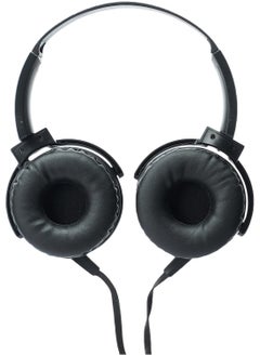 Komc Headset Lightweight Wired Headphone Noise Canceling Foldable Headset Compatible With S32 Smartphones Black Small  - Image 1