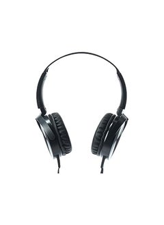 Komc Headset Lightweight Wired Headphone Noise Canceling Foldable Headset Compatible With S32 Smartphones Black Small  - Image 2