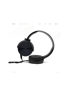 Komc Headset Lightweight Wired Headphone Noise Canceling Foldable Headset Compatible With S32 Smartphones Black Small  - Image 5