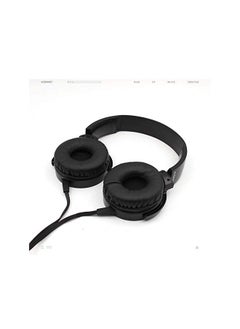 Komc Headset Lightweight Wired Headphone Noise Canceling Foldable Headset Compatible With S32 Smartphones Black Small  - Image 4