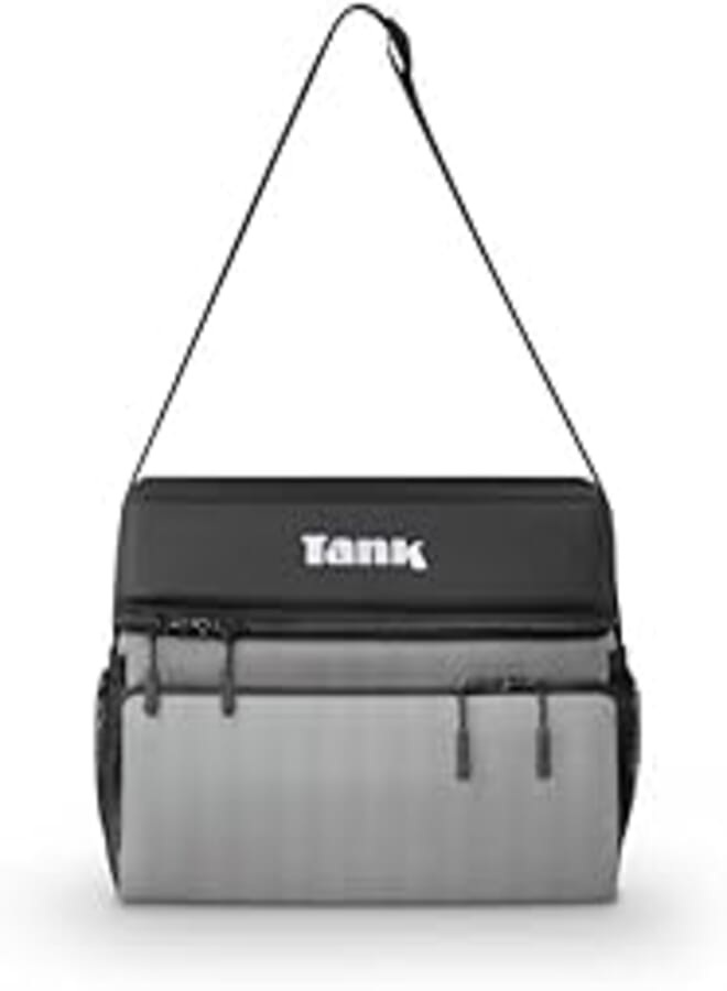 Tank Insulated Thermal Bag 12L, Gray & Black