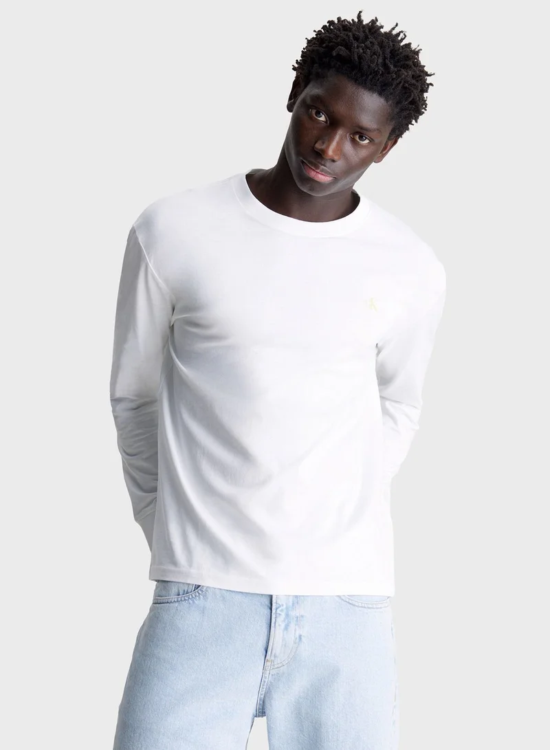 Calvin Klein Jeans Graphic Crew Neck T-Shirt