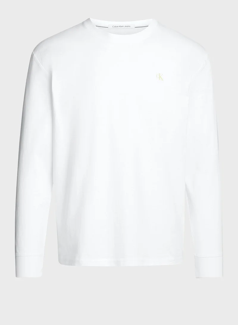 Calvin Klein Jeans Graphic Crew Neck T-Shirt