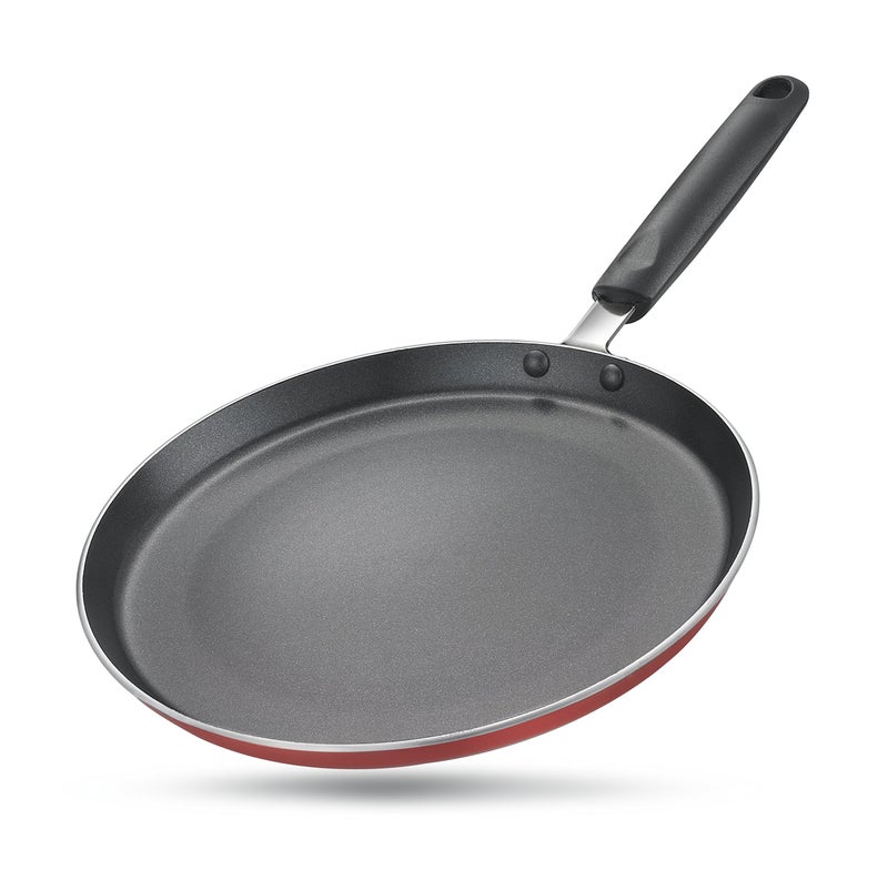 Judge by Prestige Deluxe Tawa 28 cm Diameter (Aluminium, Non-Stick, Induction Bottom) - Image 4