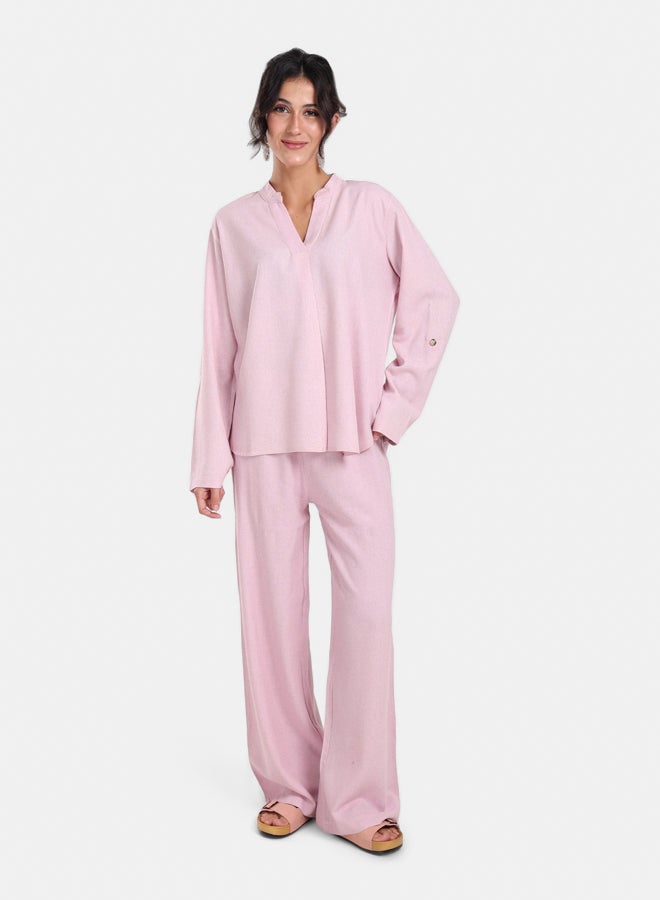 Clue Relaxed Fit Lounge Blouse - Image 5