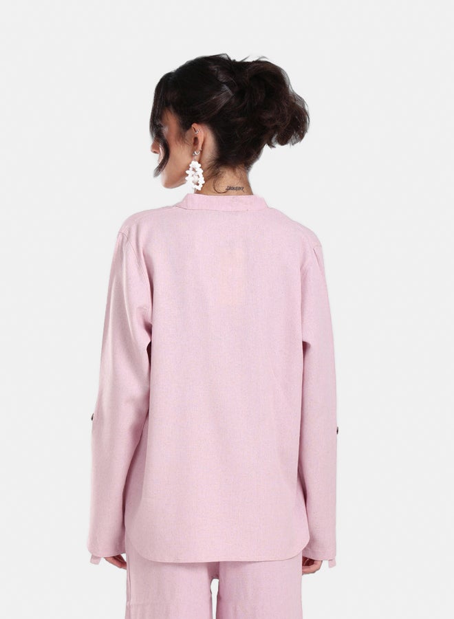 Clue Relaxed Fit Lounge Blouse - Image 3