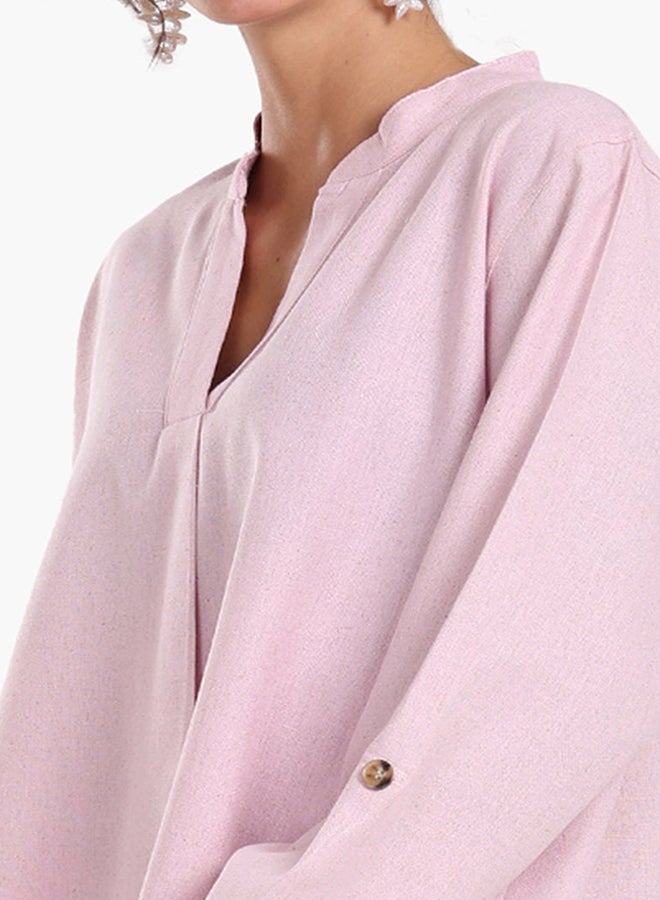 Clue Relaxed Fit Lounge Blouse - Image 4