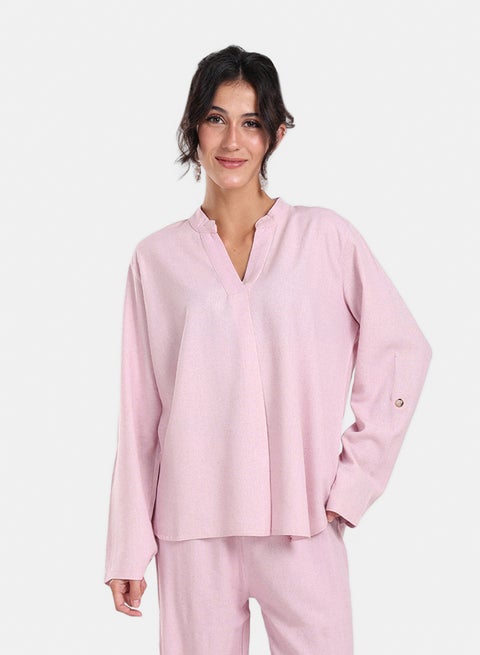 Relaxed Fit Lounge Blouse