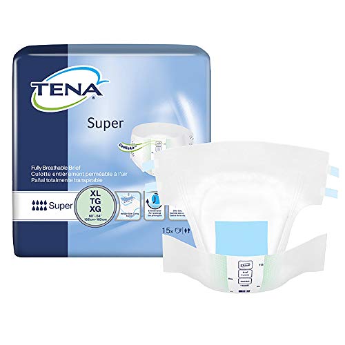 Tena ProSkin Super Adult Incontinence Brief XL Heavy Absorbency Overnight 68011 60 Ct - Image 2