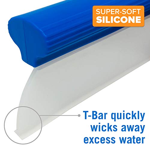 Better Boat Silicone Car Window Squeegee for Boat Windshields, RVs, and Auto Cleaning, Water Blade Wiper and Cleaner for Glass, Mirrors, and Shower Doors - Image 3