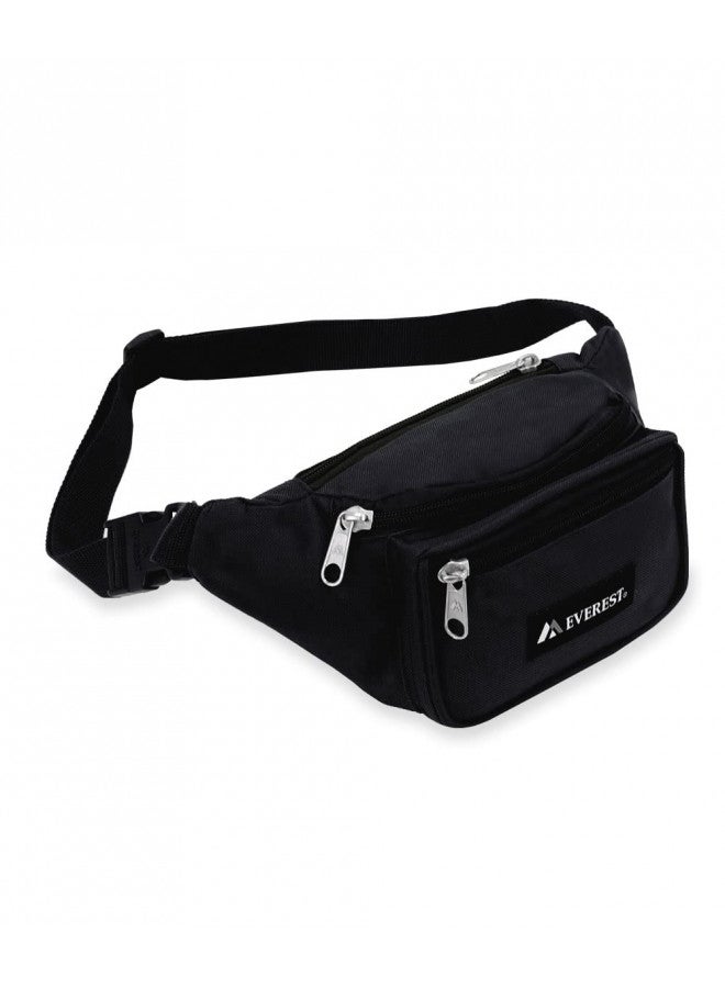 Everest Everest Signature Waist Pack-Standard, Black, One Size - Image 1