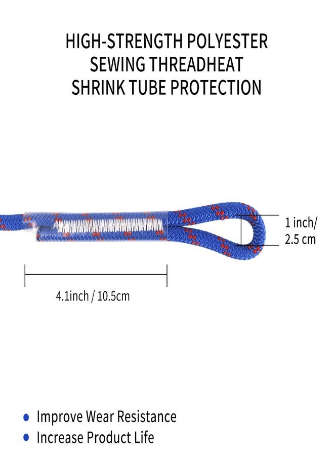 NewDoar 8mm (5/16") Prusik Cord Sewn Eye-to-Eye Pre-Sewn Climbing Utility Cord Multipurpose for Outdoor Climbing Arborist Mountaineering Rope 48''/120cm/1pcs - Image 5