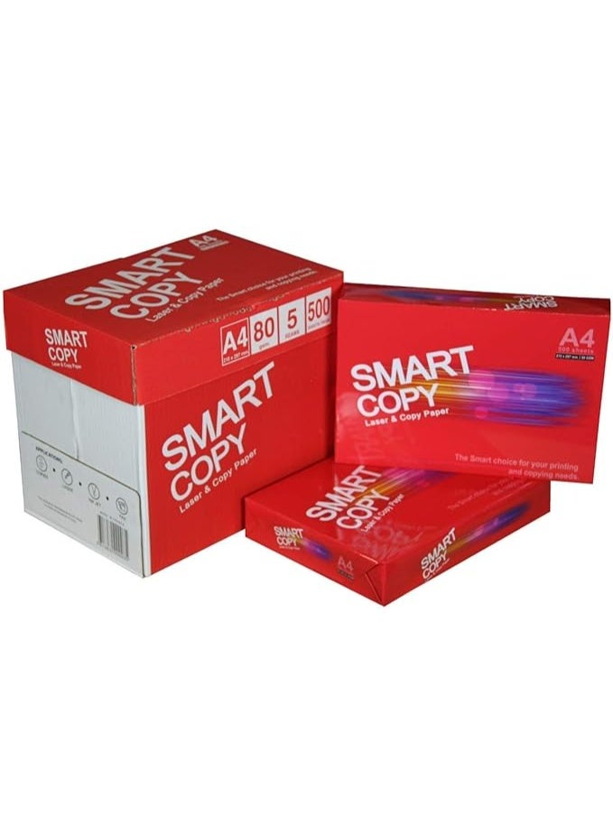 سمارت ورق ناسخة ذكي مقاس A4 80 GSM 5 رزم ورق 500 ورقة لكل منها - Image 1