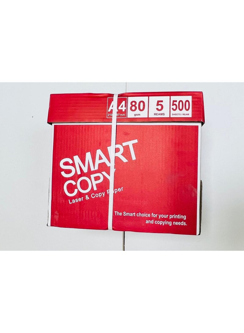سمارت ورق ناسخة ذكي مقاس A4 80 GSM 5 رزم ورق 500 ورقة لكل منها - Image 3