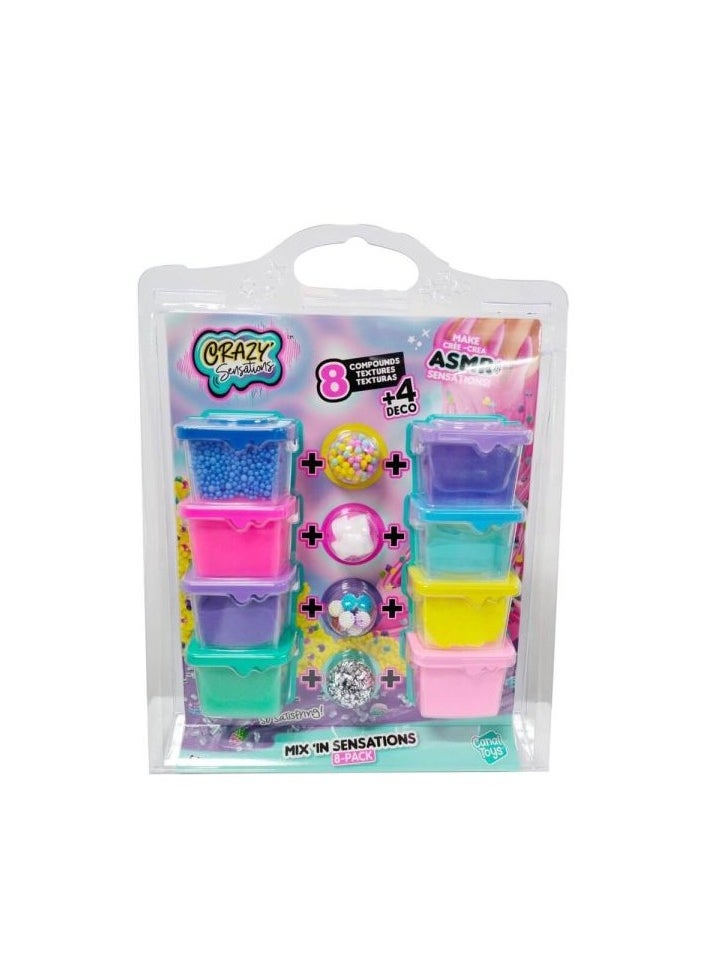 Canal Toys CANAL CRAZY SENSATIONS MIX'IN -8-PACK 