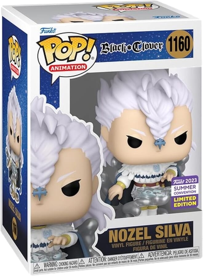 Funko Pop! Animation Black Clover Nozel Silva SDCC 2023 Summer Convention