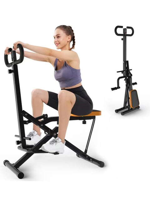 Multi-Functional Electronic Display Abdominal & Squat Trainer - Foldable Home Fitness Equipment