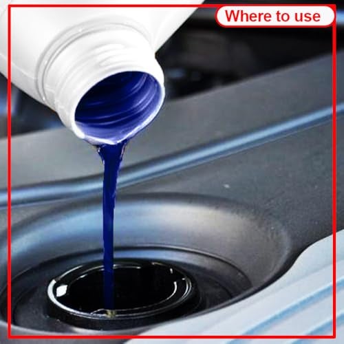 UE Autotech Premium Radiator Car Coolant - Heat Dissipation and Absorption Cooling Systems for Petrol, Diesel, and CNG Vehicles - Heavy-Duty Coolants, 3 Liter (Blue Mix Ratio 1:4) - Image 4