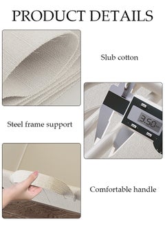 DUNISO 3pcs Wardrobe Clothes Organizer Foldable Closet Storage Organizer for Clothes Jeans Washable Closet Storage Boxes with Carrying Handles Cube Storage Bin for Home Bedroom Office  - Image 3