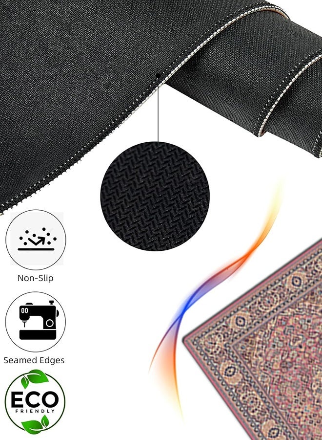 Gaming Laptop Mouse Pad Gaming Mouse Pad Big Desk Pads Pc Keyboard Non-slip Thicker Supper Rubber Table Mat Mouse Pads Edges Design for Mouse and Keyboard,Gaming Home and Working Office800 x 300 x 3mm  - Image 5