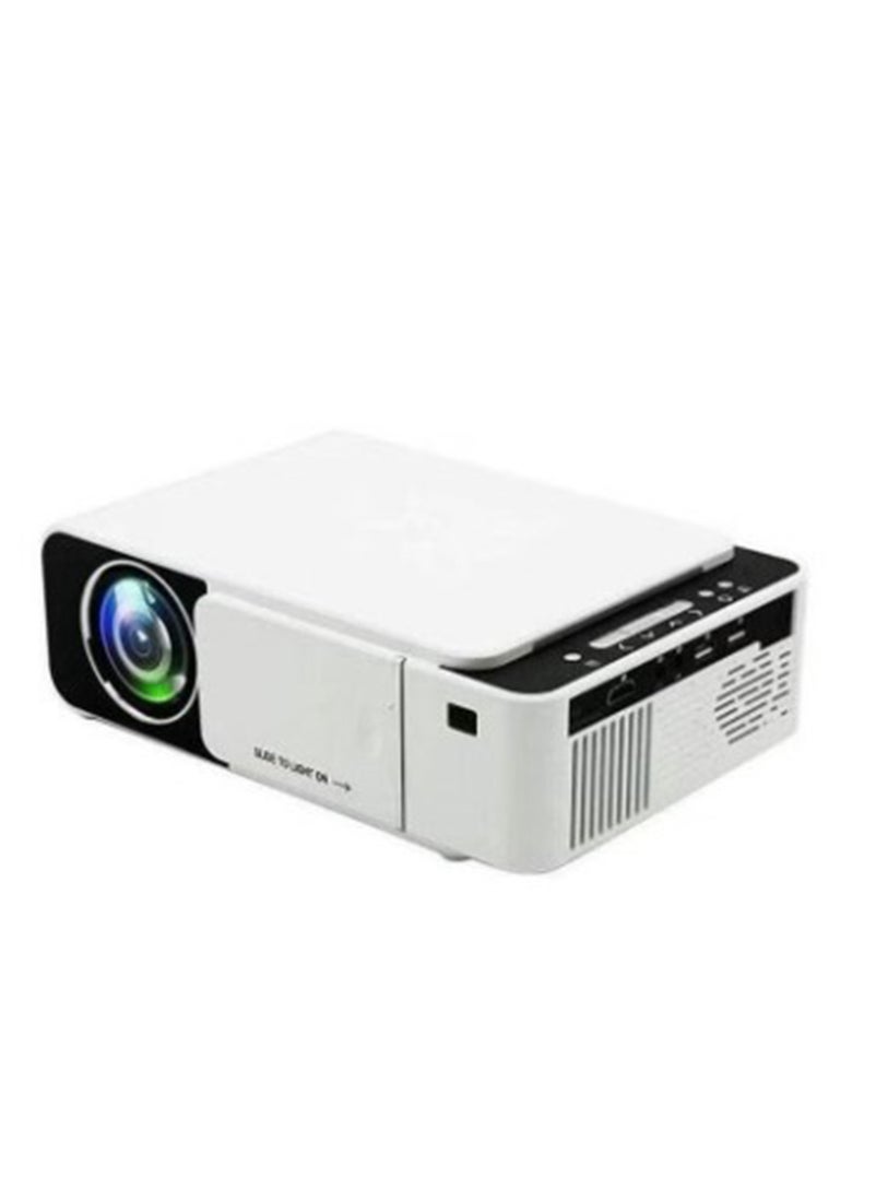 borrego - Borrego T5 Ultra Portable WIFI LED Projector 2200 Lumens 30K Hours Multicolor With Higher Resolution Brightness - Image 1