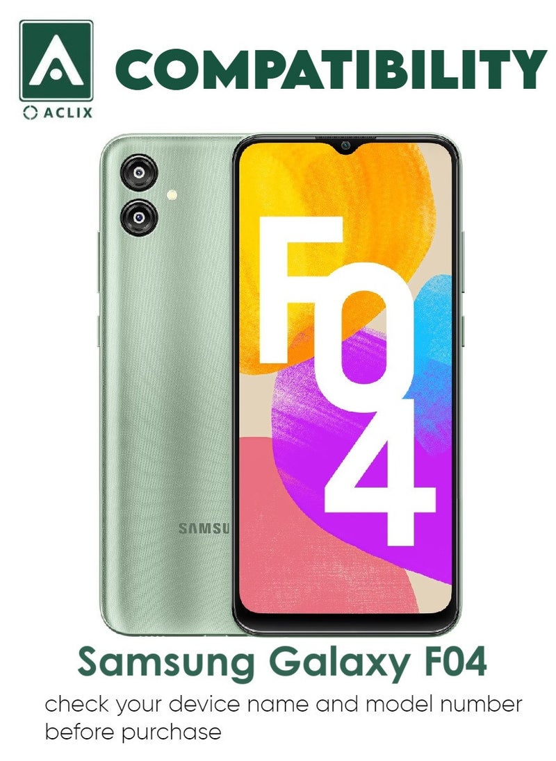 أكاليكس جودة ممتازة، حماية شاشة، لهاتف سامسونج جالاكسي F04 - Image 3