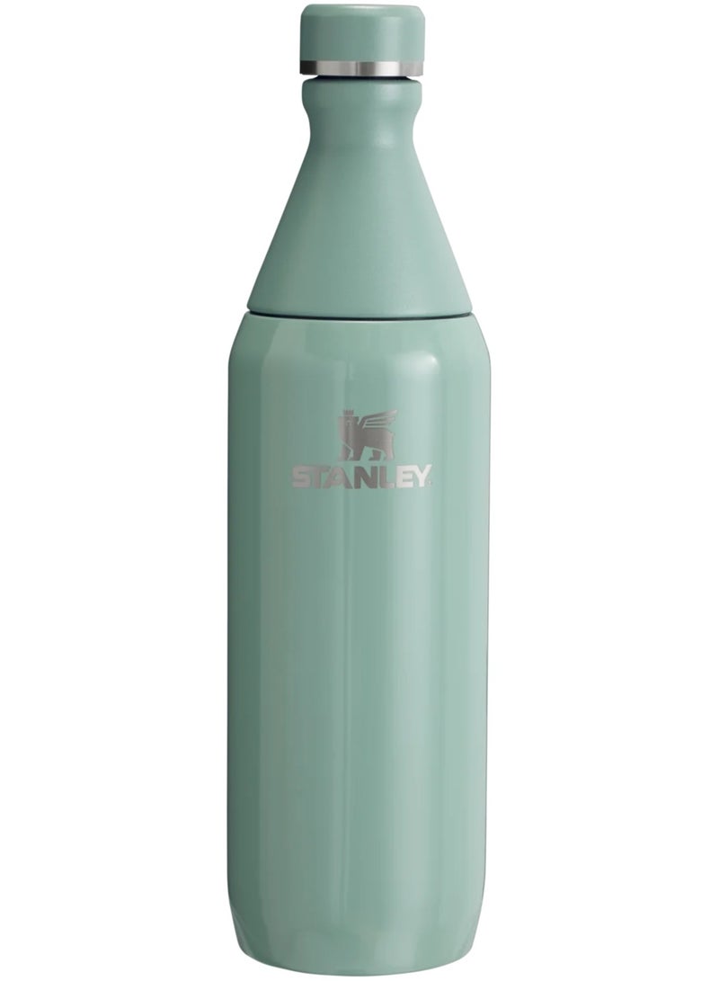 Stanley All Day Slim Leakproof Water Bottle 20Oz | 6Hr Cold, 11Hr Iced | Bpa-Free Recycled Stainless Steel | Double Opening For Ice & Easy Cleaning | Dishwasher Safe & Car Cup Holder Compatible - Image 1