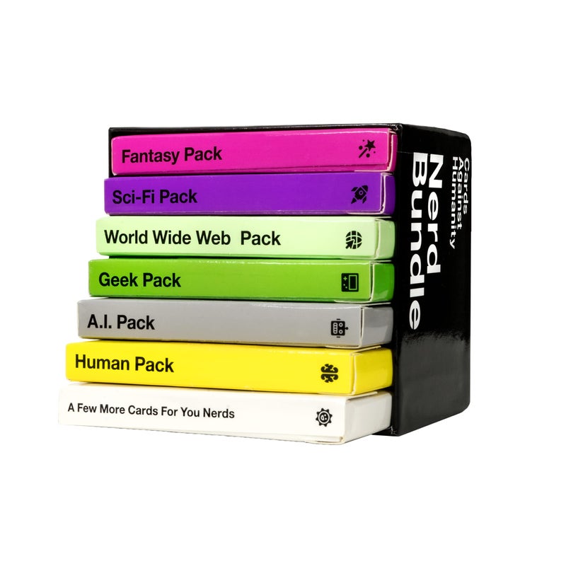 Cards Against Humanity حزمة النرد ضد الإنسانية 6 حزم ذات طابع نردي 10 بطاقات جديدة تمامًا - Image 3