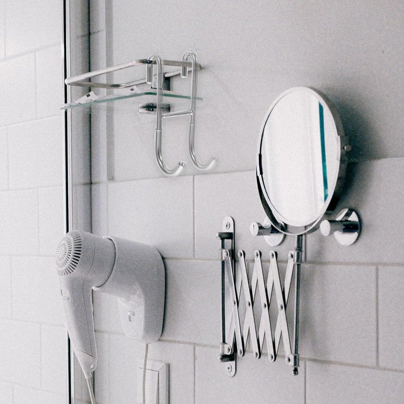 The Glass Shower Door Towel Hooks 304 Stainless Steel Double Prong Bath Hooks for Bathroom Door Hanging Towels and Robes - Image 4