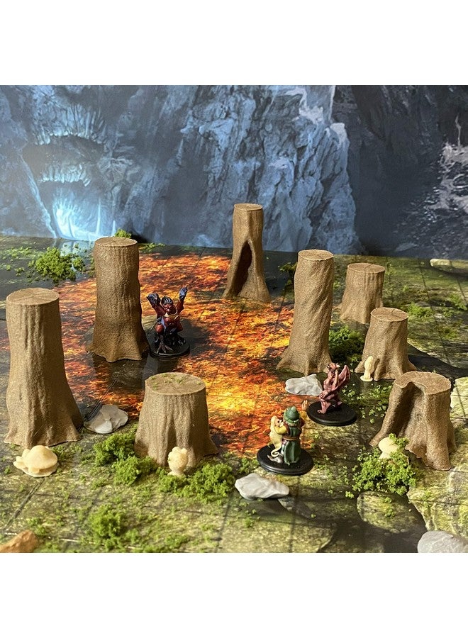 Extruded Gaming Chestnut Trees Set 2 - Image 4