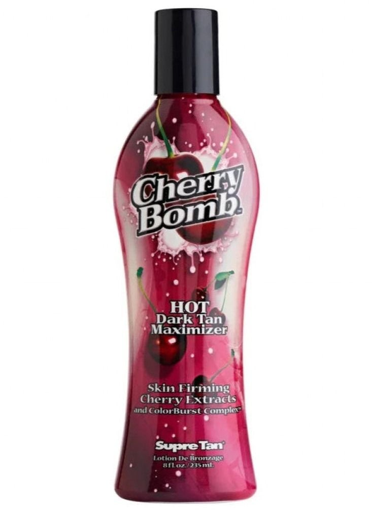supre tan - Cherry Bomb Tanning Lotion 235m - Image 1