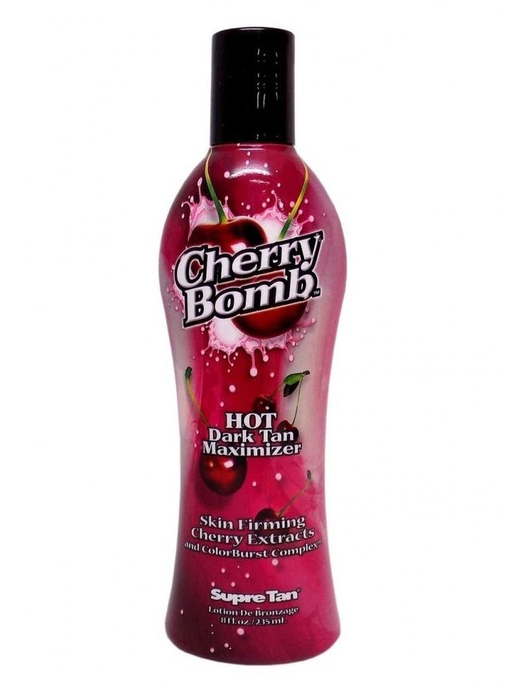 supre tan - Cherry Bomb Tanning Lotion 235m - Image 1