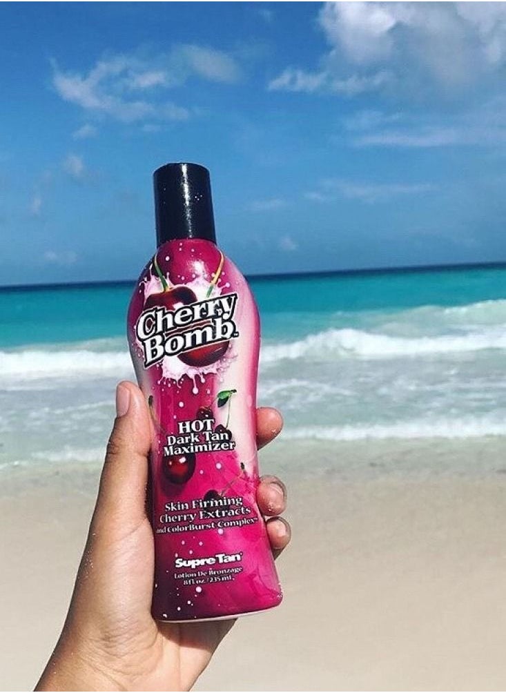 supre tan - Cherry Bomb Tanning Lotion 235m - Image 1