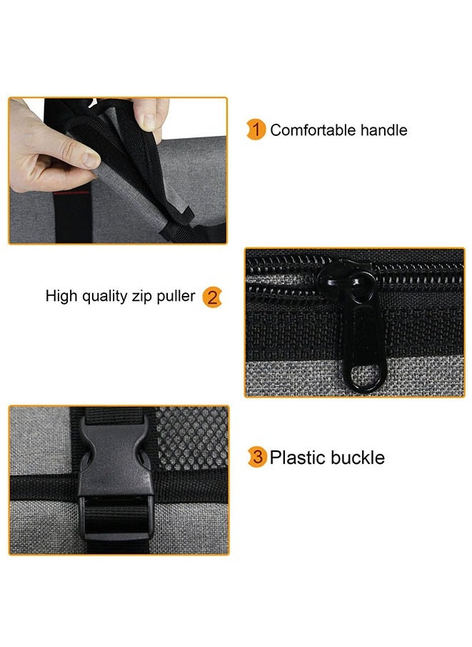 Muyixin - Carrying Case for 24in LCD Screens, Monitors, With Fleece Lining and Handle Strap - Image 1