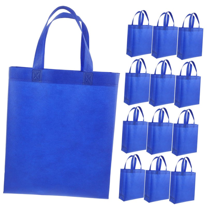 Blue Large Capacity Non Woven Tote Bag for Travel and Storage - Image 2