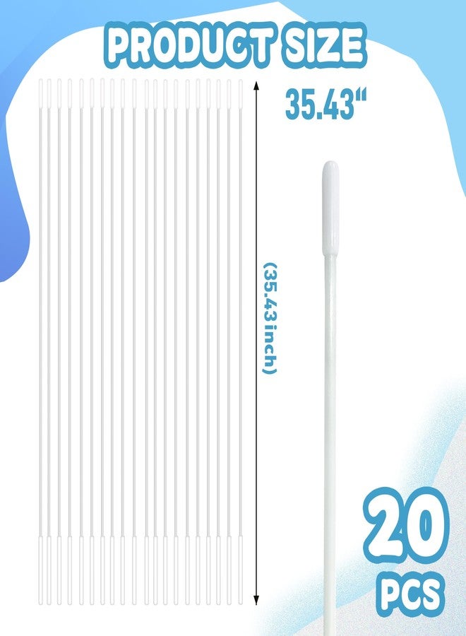 Baisdan 35.43" Fiberglass Flexible Rods for Worship Flags, Flexi Rod for Praise Dance Flags, Flexible Flag Pole, 20Pack - Image 2