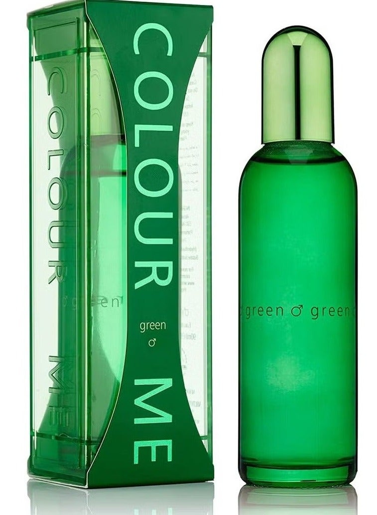 MILTON-LLOYD Colour Me Green - Fragrance for Men - 90ml Eau de Parfum, by Milton-Lloyd - Image 2