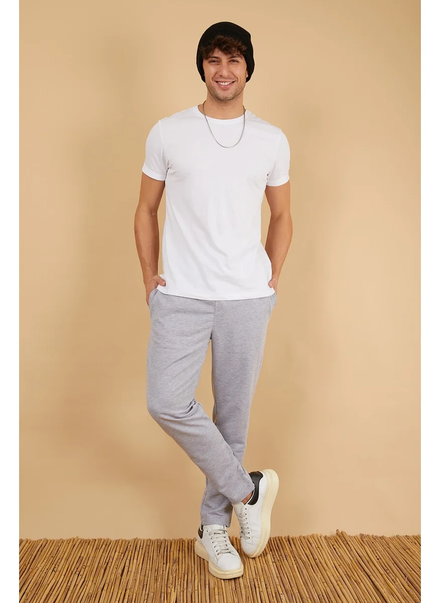 Twenty3 Men Regular Fit Straight Leg Basic Sweatpants