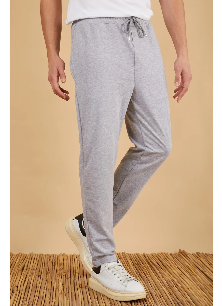 توينتي3 Men Regular Fit Straight Leg Basic Sweatpants